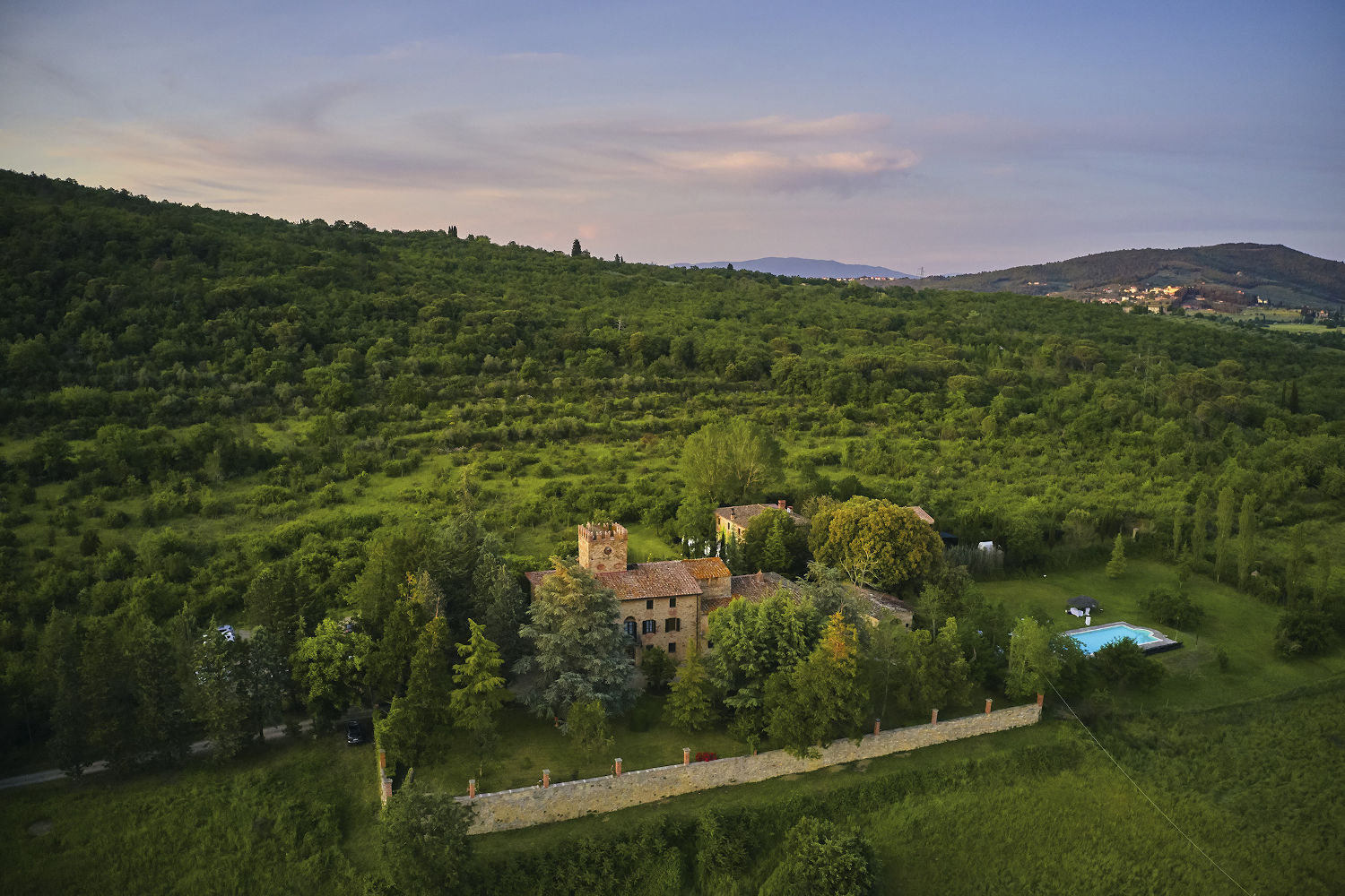 Photo of the venue from a bird's eye view